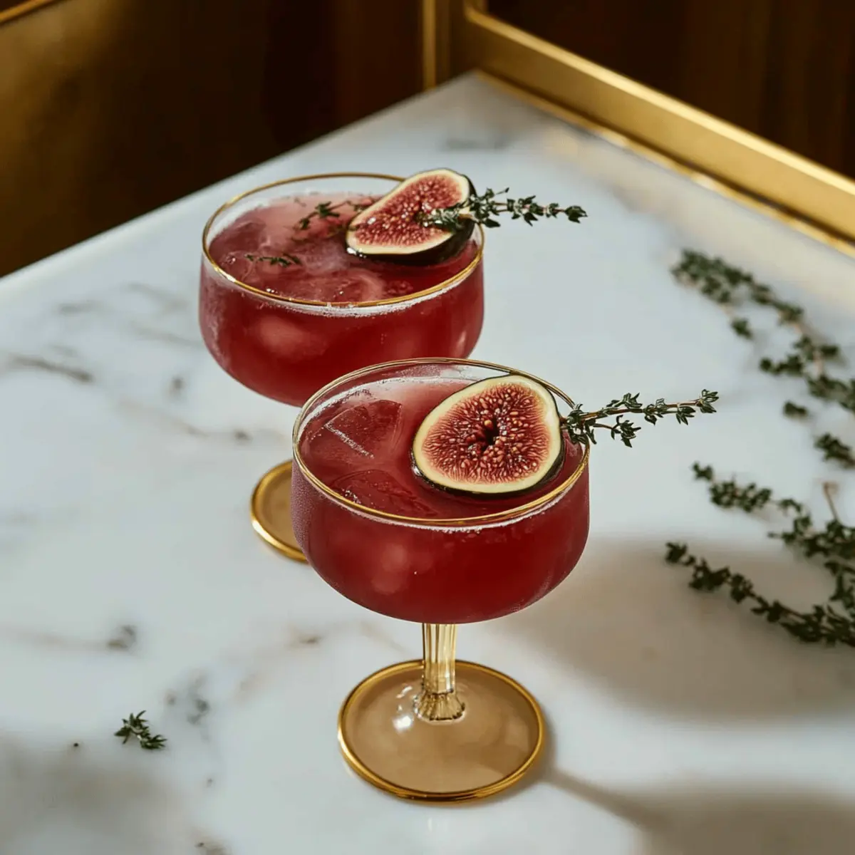 Vampire’s Fig & Thyme Punch