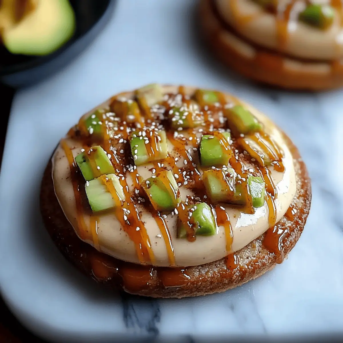 Crumbl Caramel Apple Cookies
