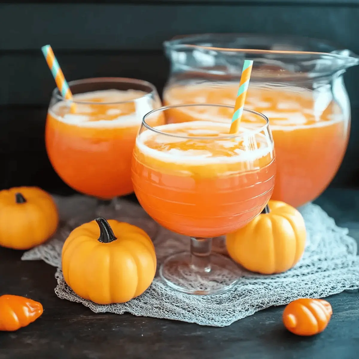 Halloween Orange Party Punch