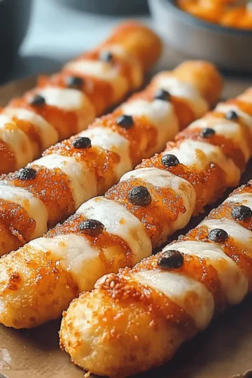 Mummy Mozzarella Sticks