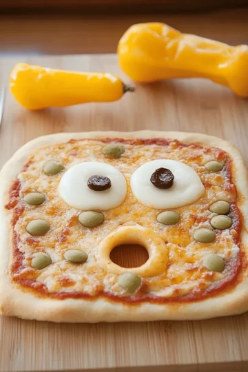 Monster Face Pizza