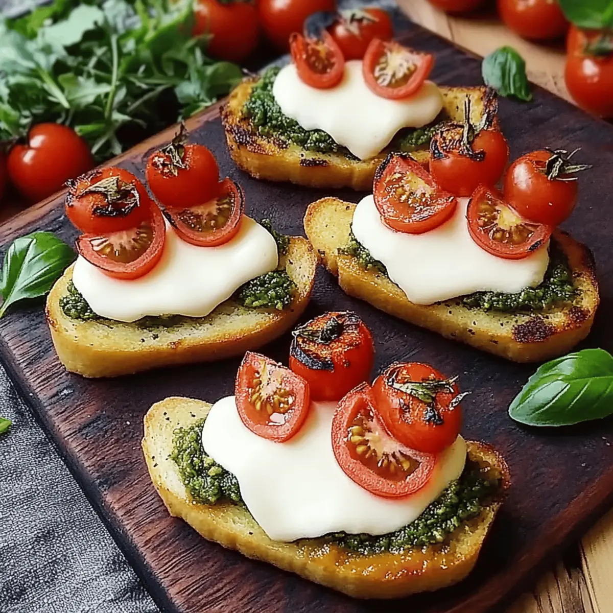 Caprese Crostini