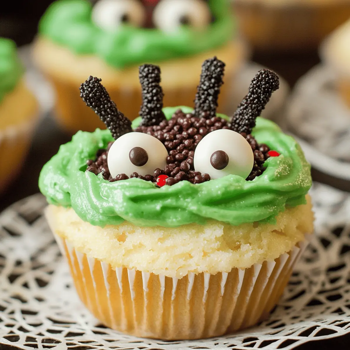 Monster Cupcakes
