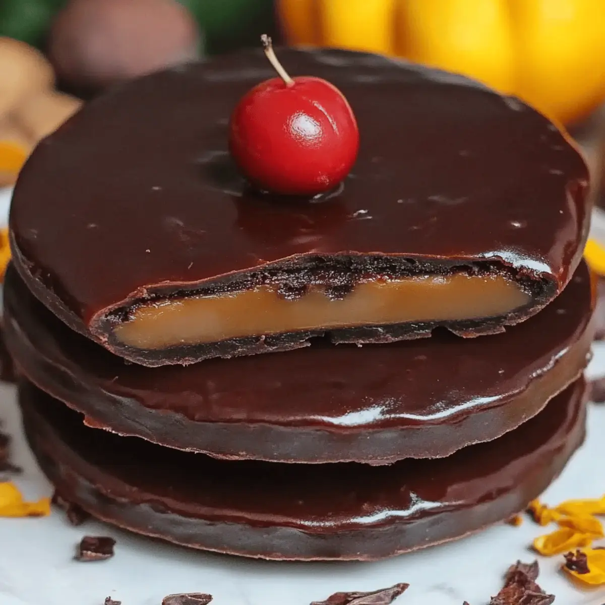 Chocolate Covered Cranberry Sauce