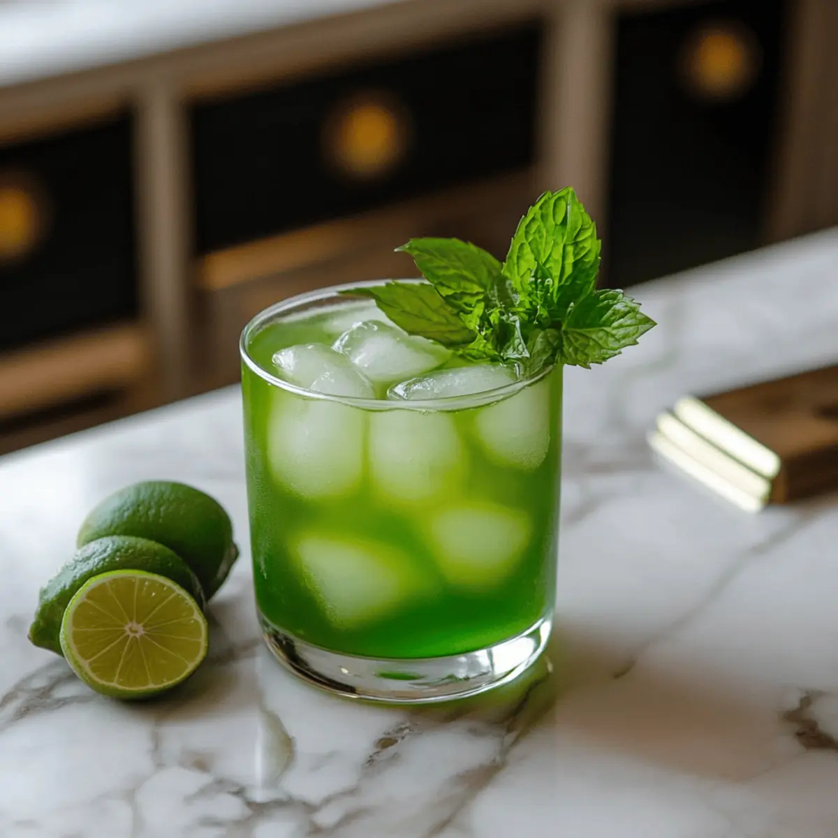 Goblin Green Punch Mocktail