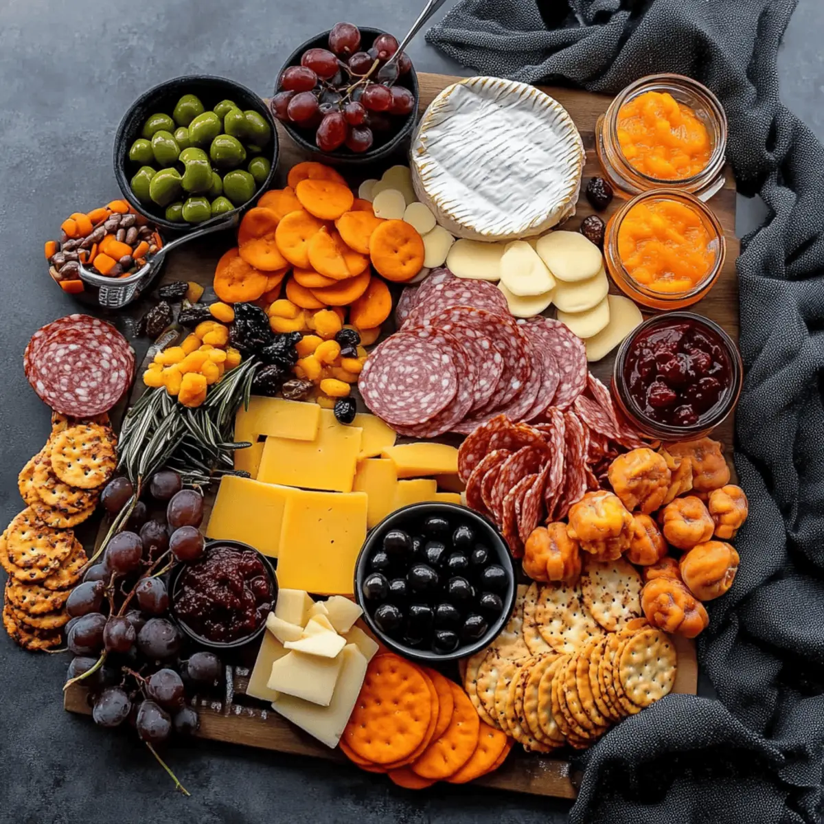 Halloween Cheese Board