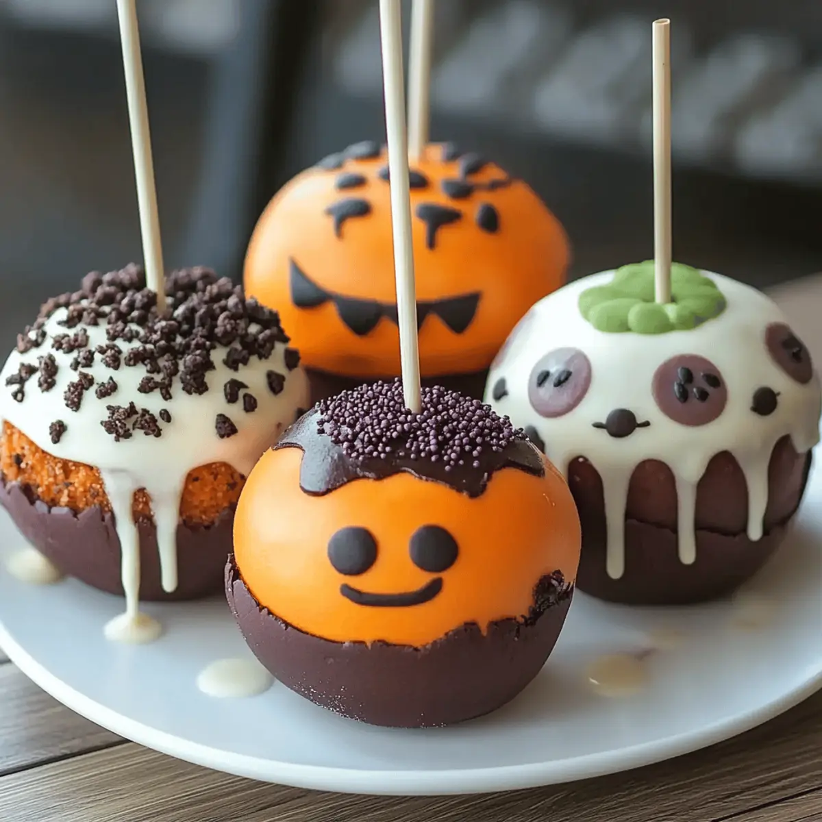 Halloween Cake Pops