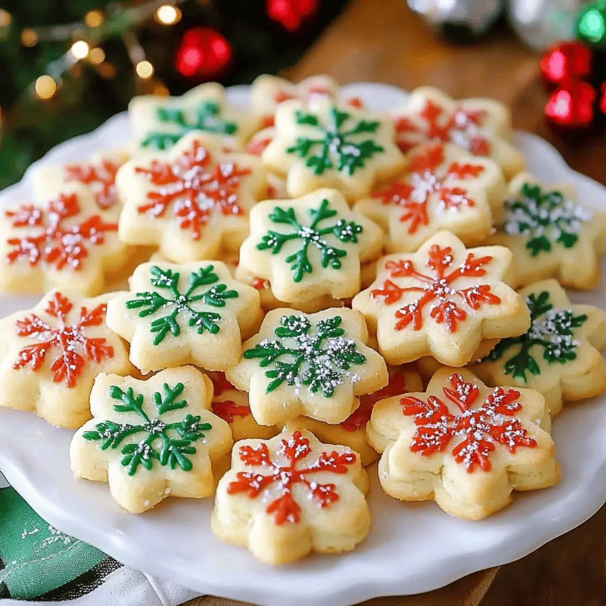 Buttery Spritz Cookies