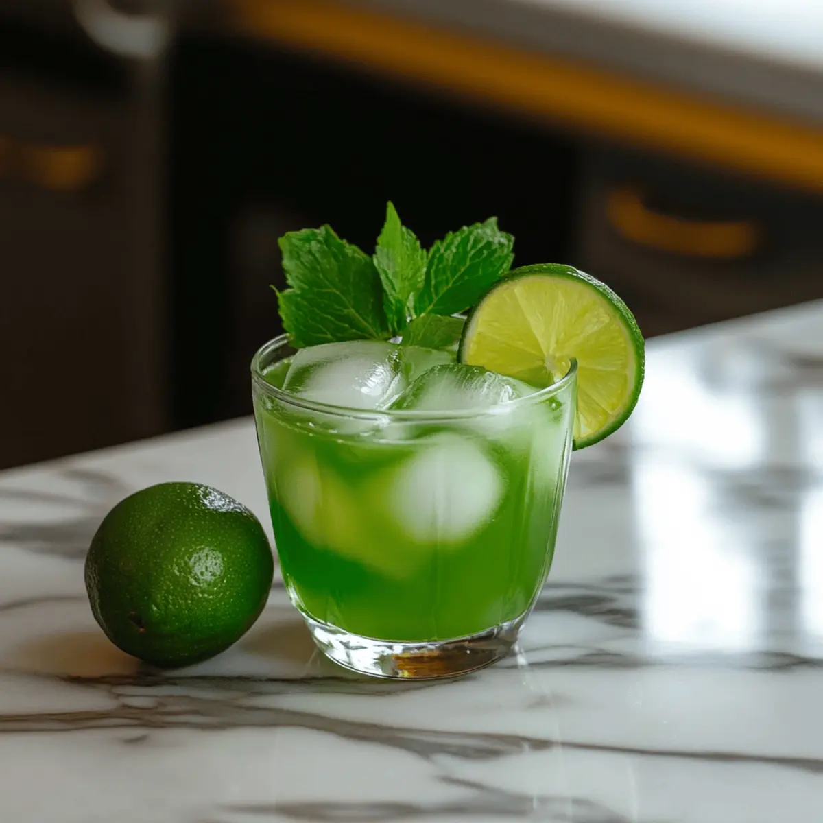 Goblin Green Punch Mocktail