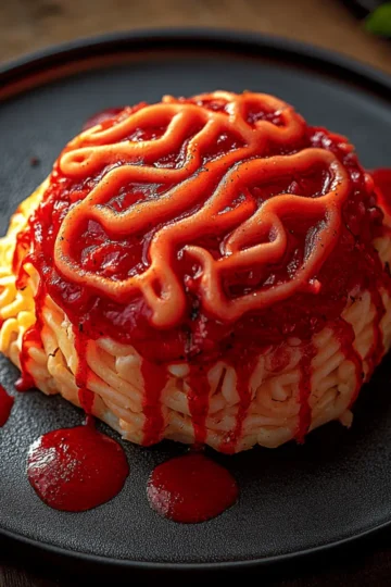 Spaghetti Brain Bake