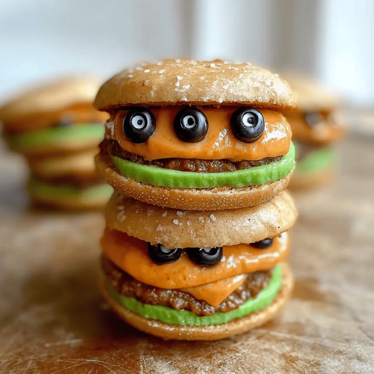Monster Sandwich Cookies