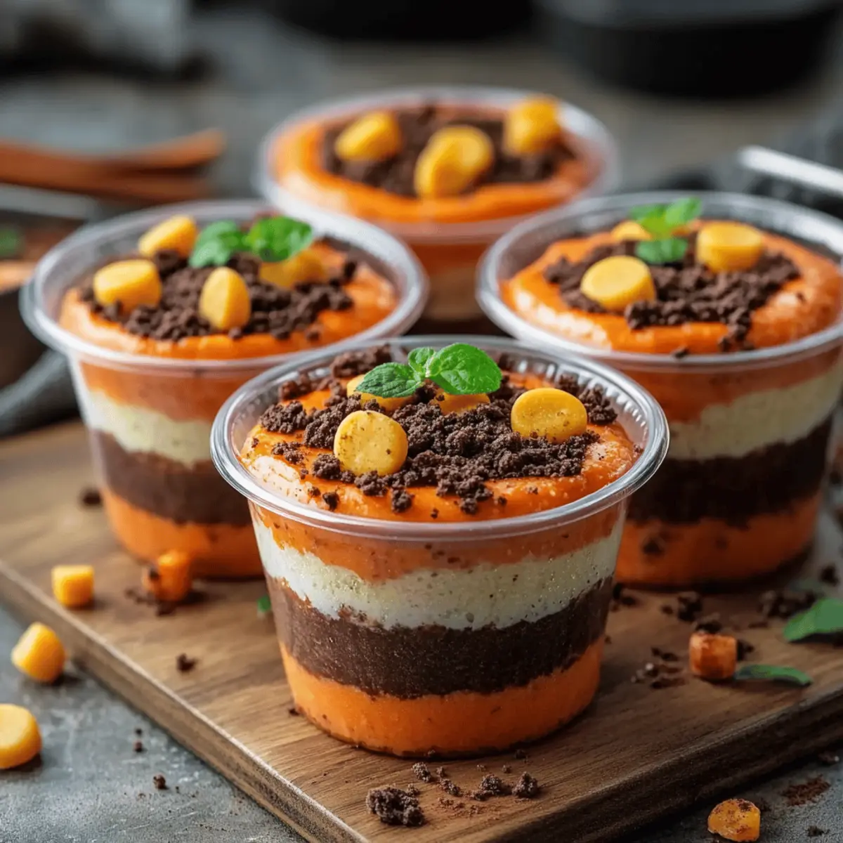 Pumpkin Patch Dirt Cups