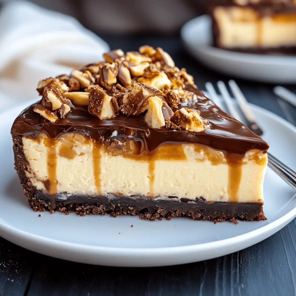 Snickers Cheesecake
