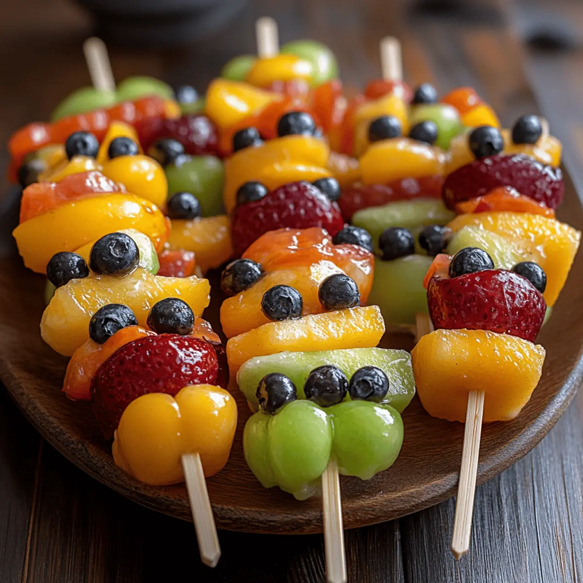 Monster Fruit Skewers