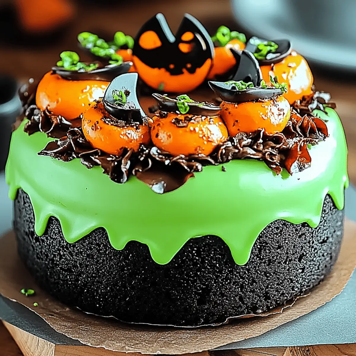 Witch’s Cauldron Cheesecake