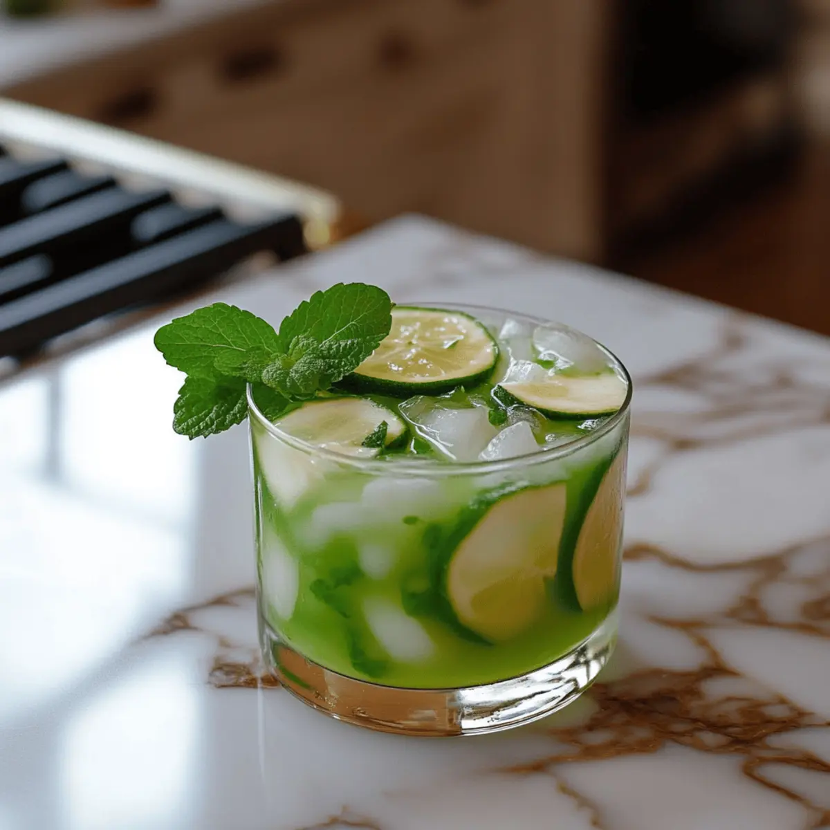 Goblin Green Punch Mocktail