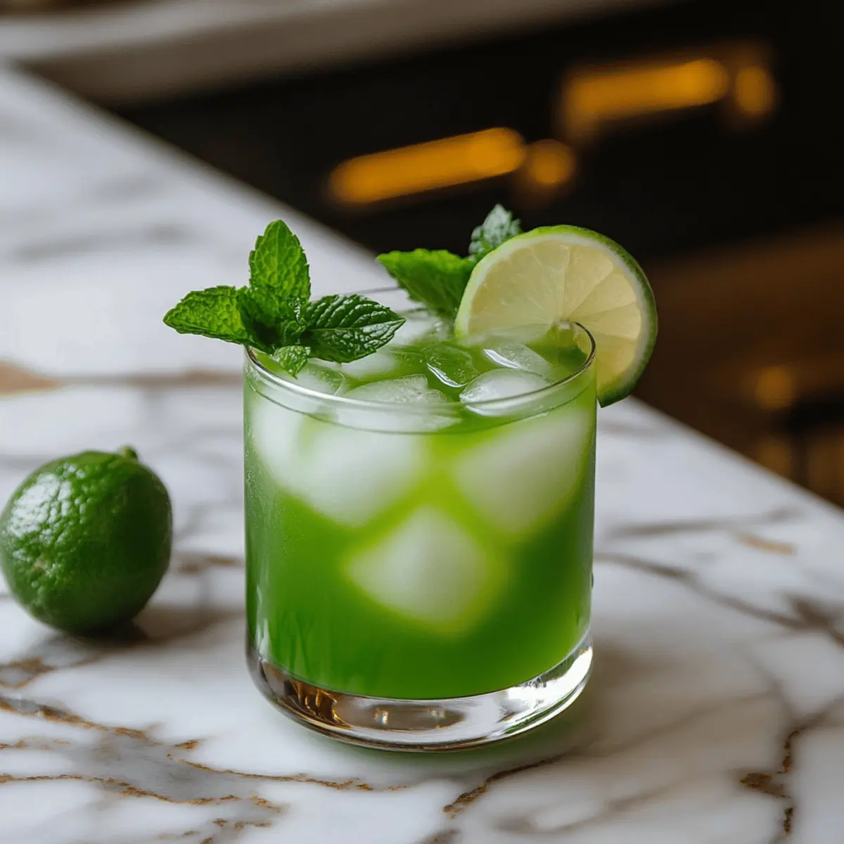 Goblin Green Punch Mocktail