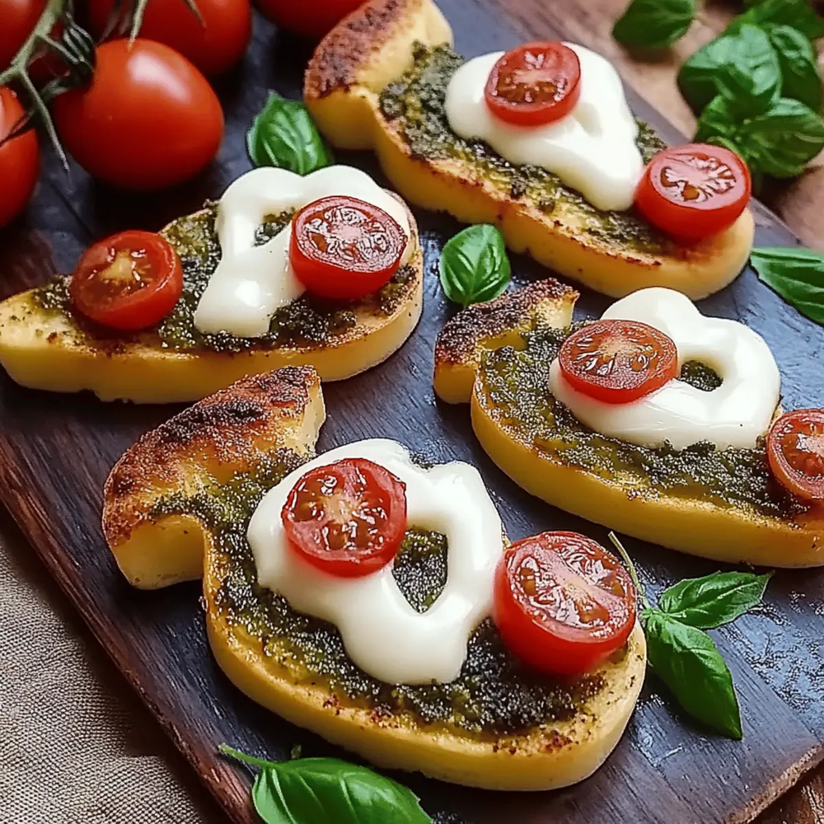 Caprese Crostini