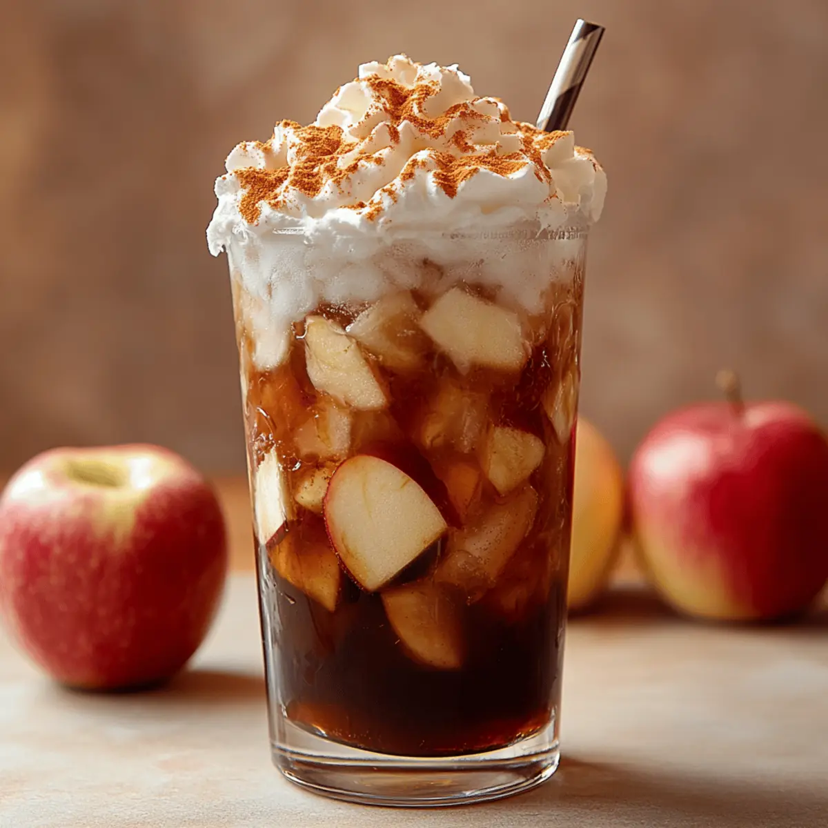 Apple Pie Dirty Soda