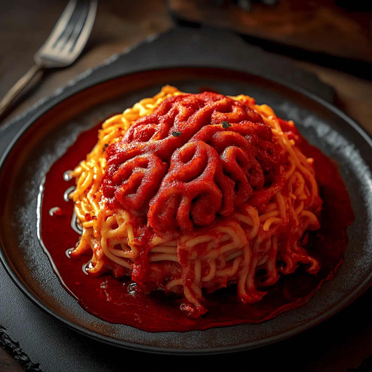 Spaghetti Brain Bake