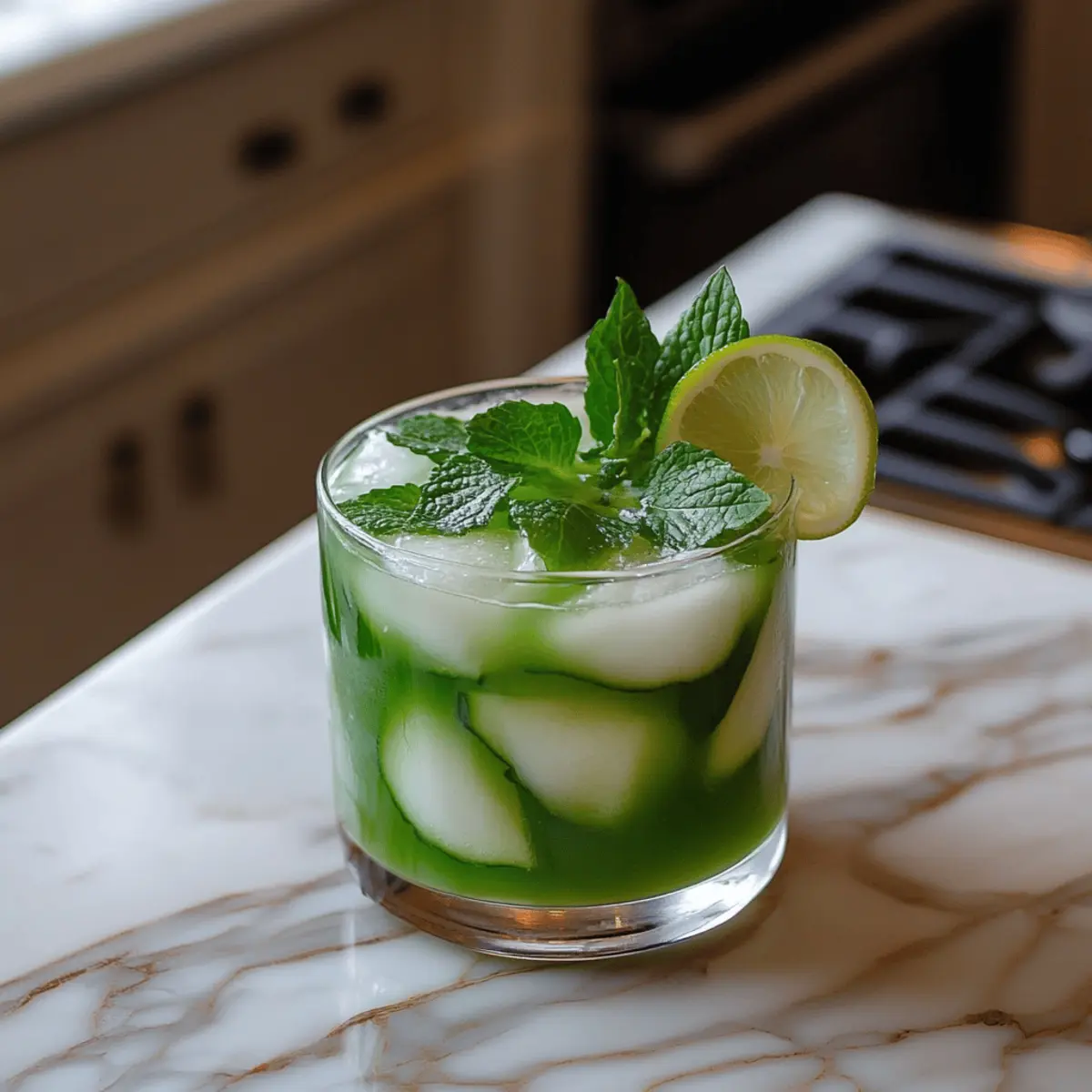 Goblin Green Punch Mocktail