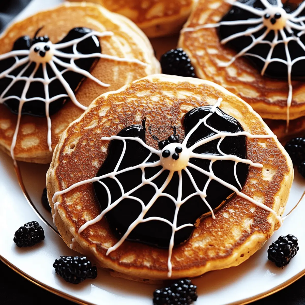 Spider Pancakes
