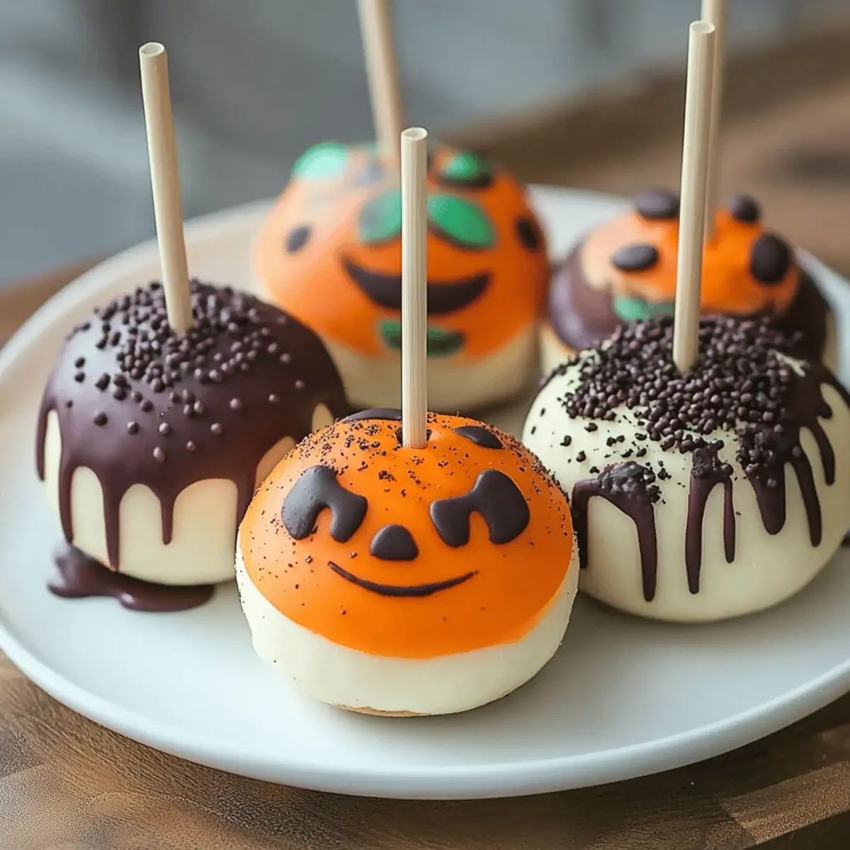 Halloween Cake Pops