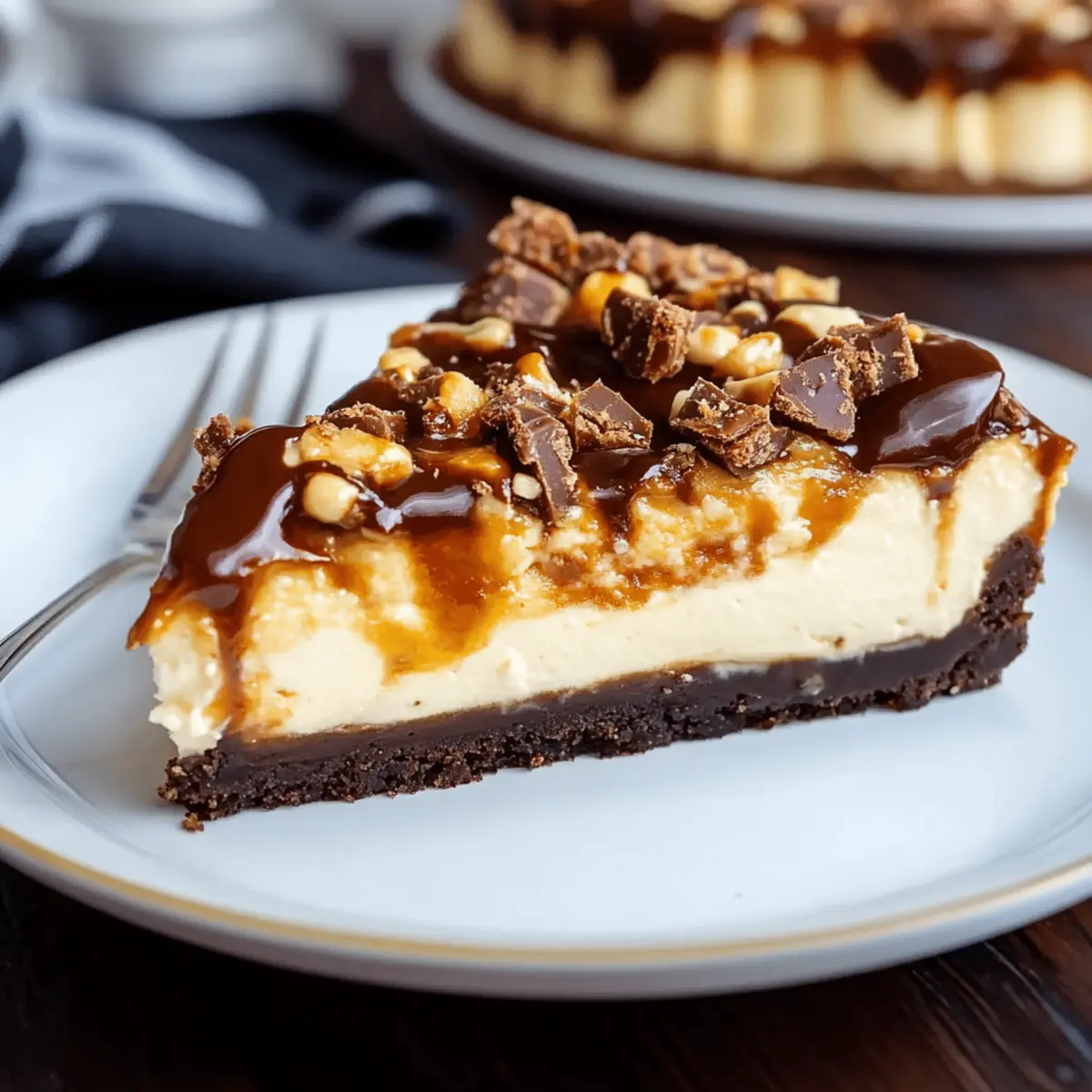 Snickers Cheesecake