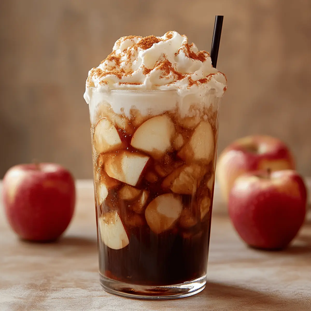 Apple Pie Dirty Soda