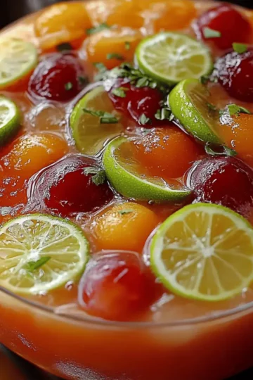 Hocus Pocus Non-Alcoholic Halloween Punch