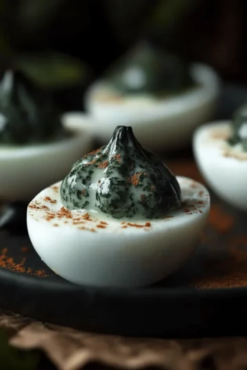 Halloween Deviled Eggs
