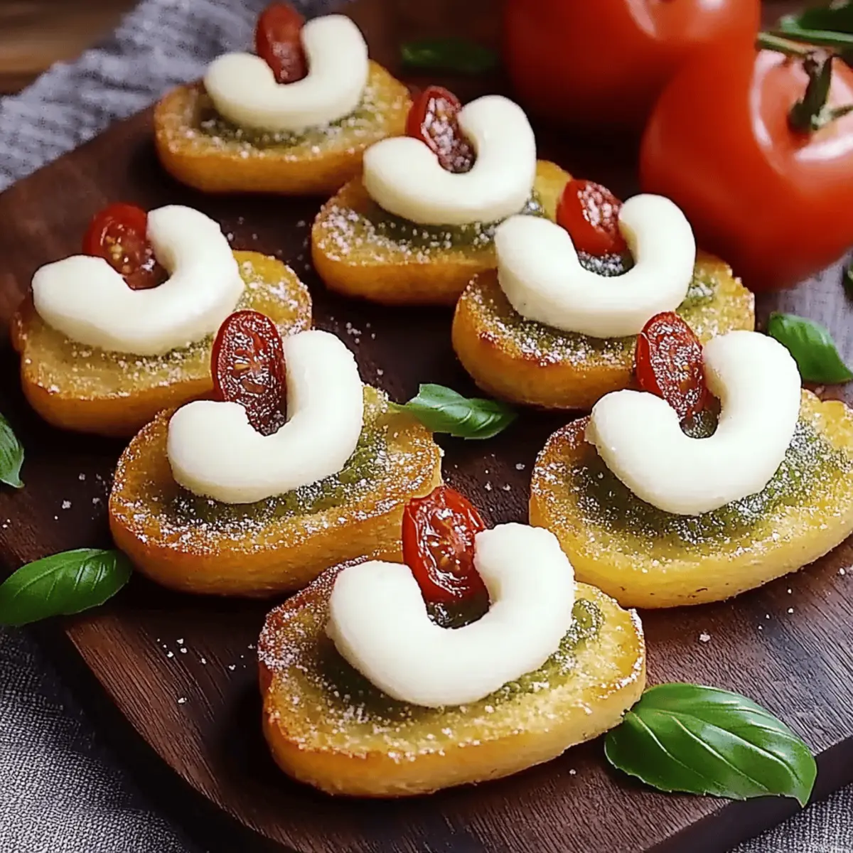 Caprese Crostini