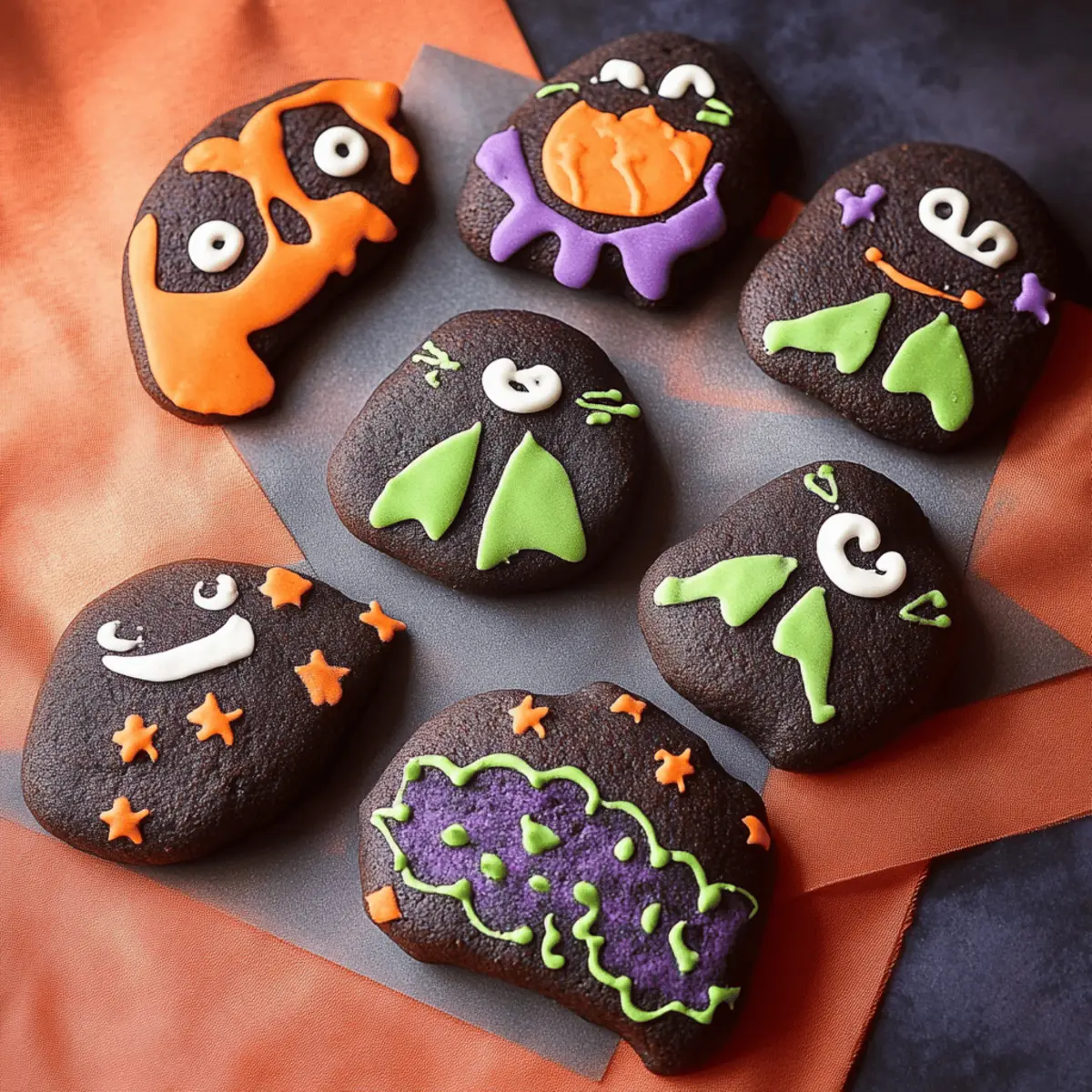 Halloween Decorated Cookies