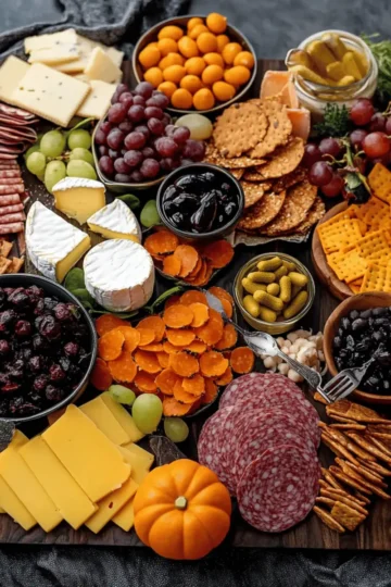 Halloween Cheese Board