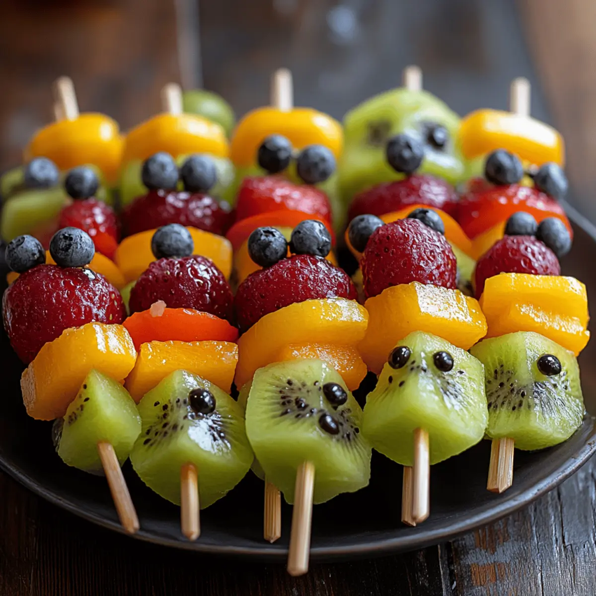 Monster Fruit Skewers
