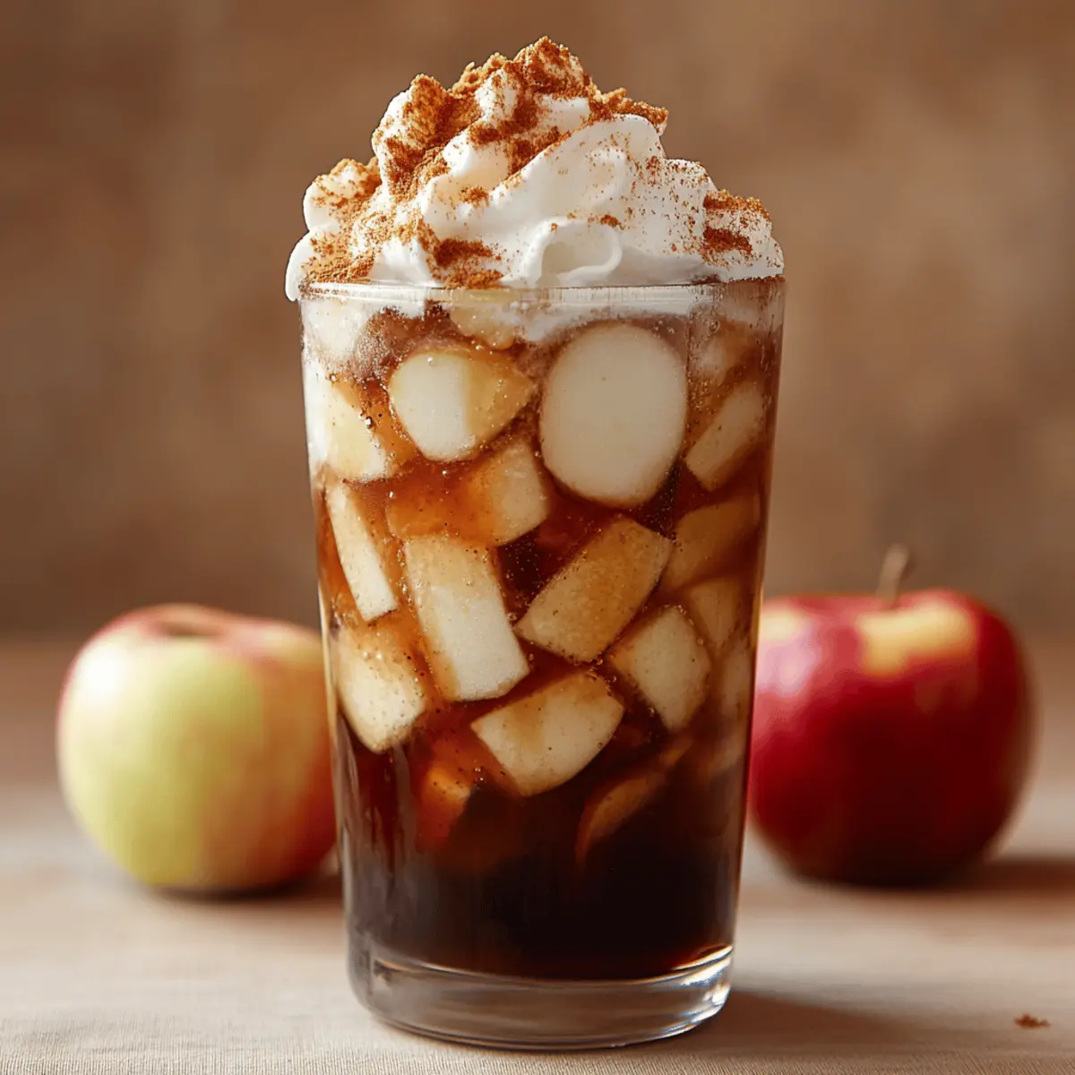 Apple Pie Dirty Soda