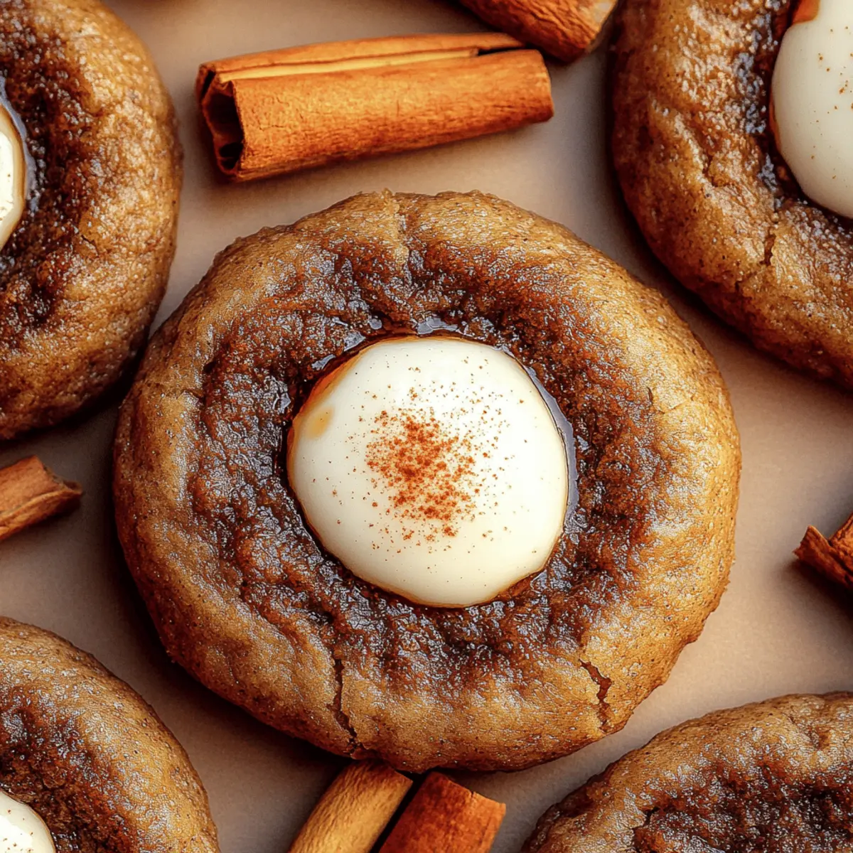 Pumpkin Cheesecake Cookies