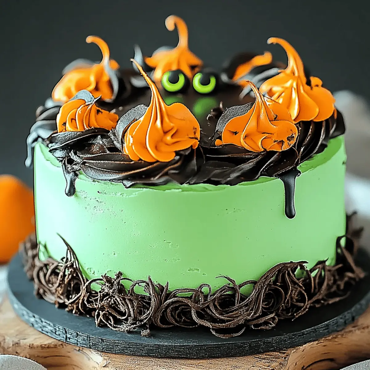 Witch’s Cauldron Cheesecake