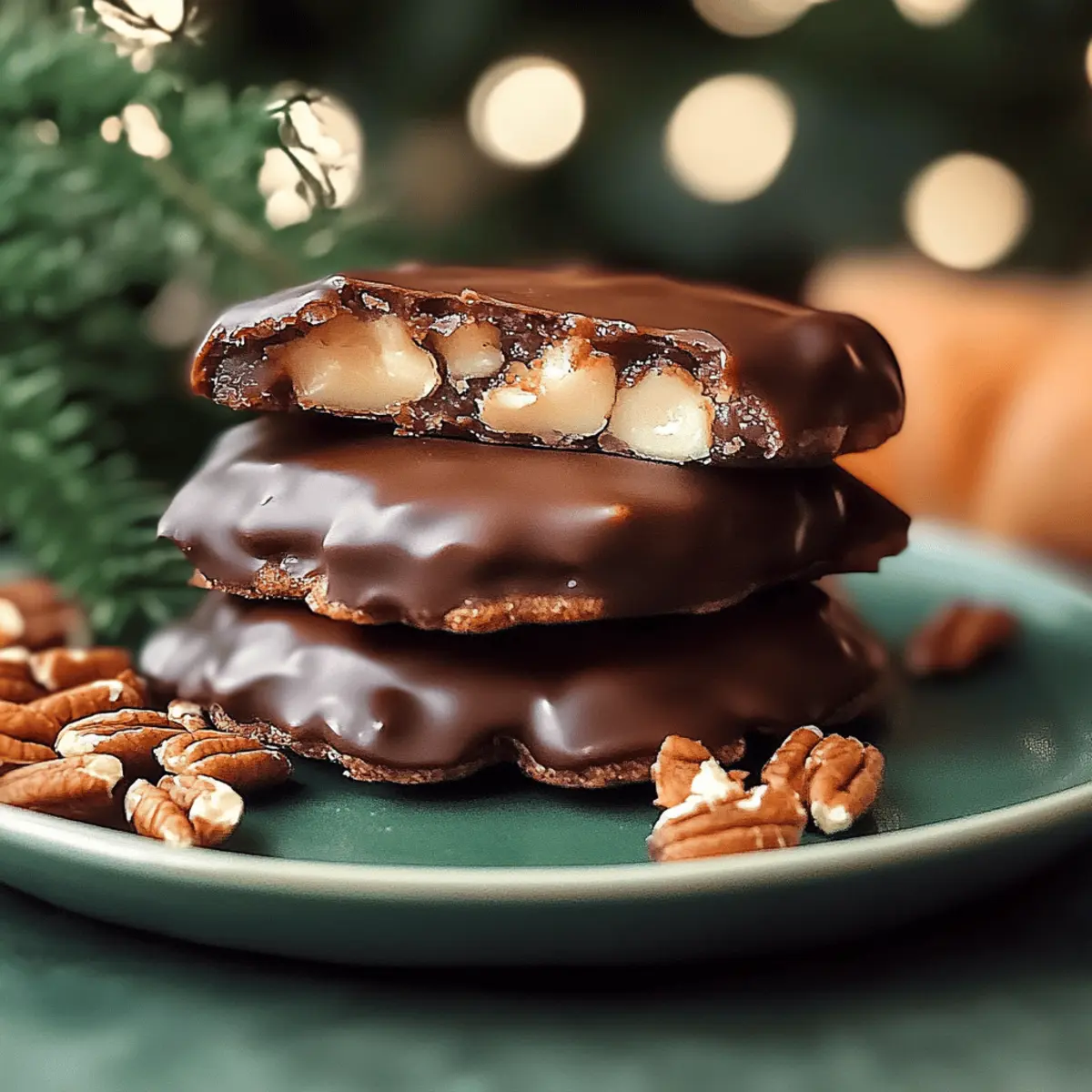 Christmas Pecan Turtles