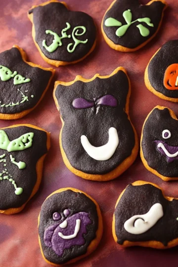 Halloween Decorated Cookies