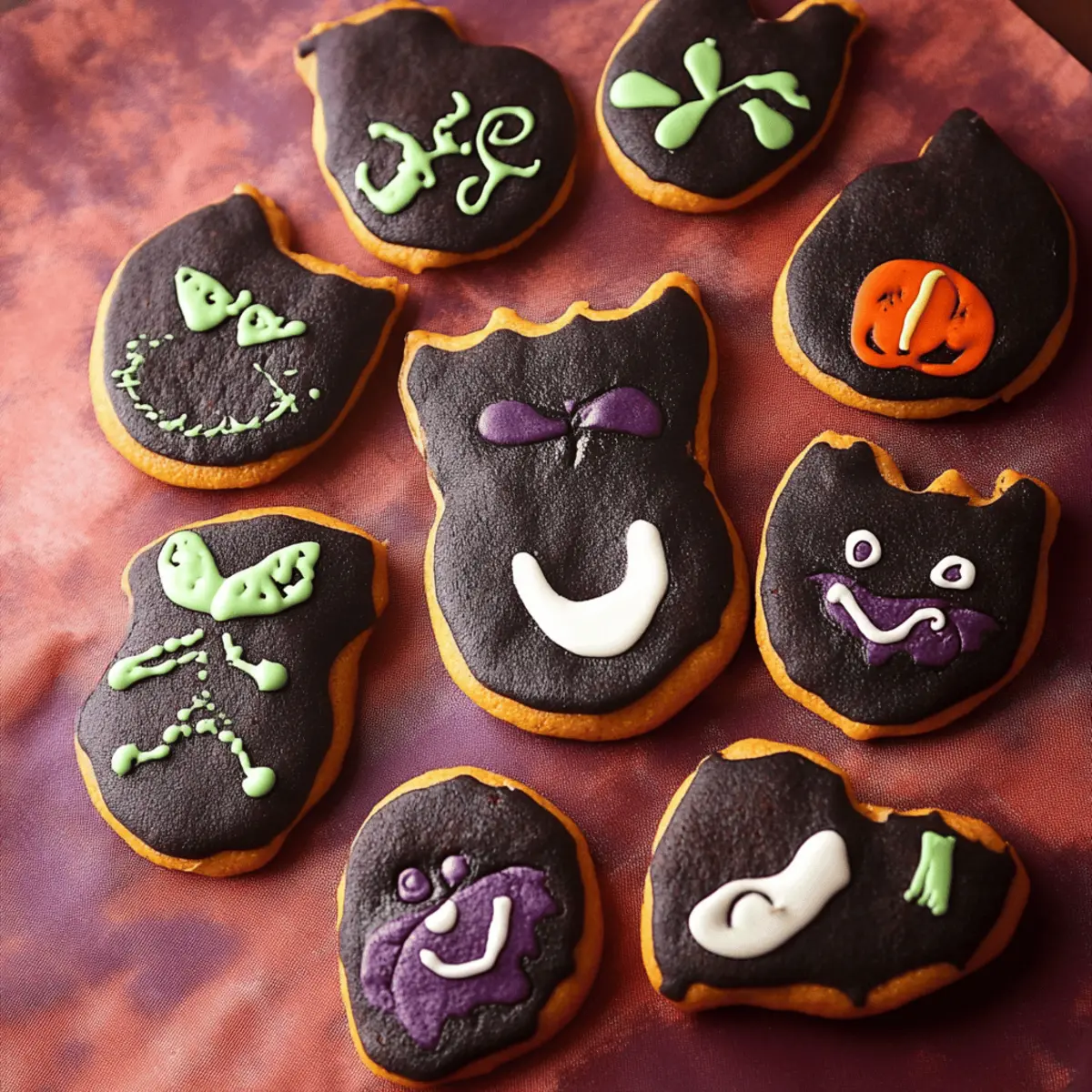 Halloween Decorated Cookies