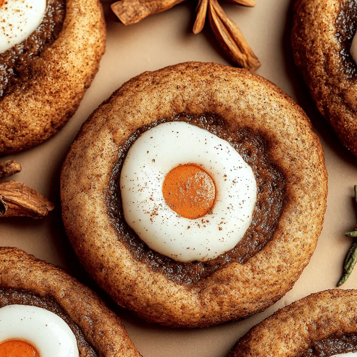 Pumpkin Cheesecake Cookies