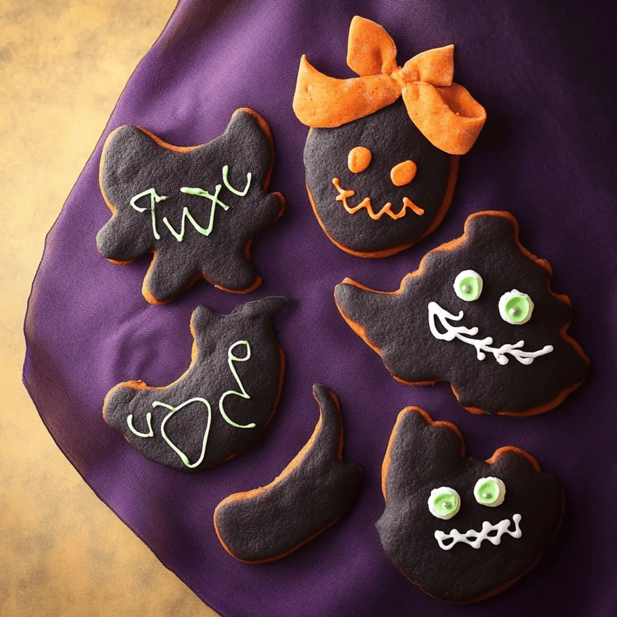 Halloween Decorated Cookies