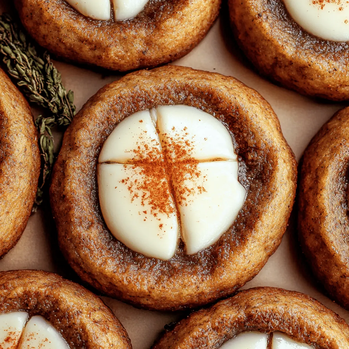 Pumpkin Cheesecake Cookies