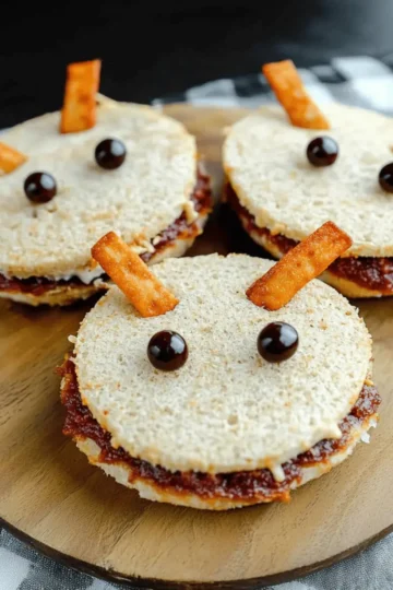 Spooky Spider Sandwiches