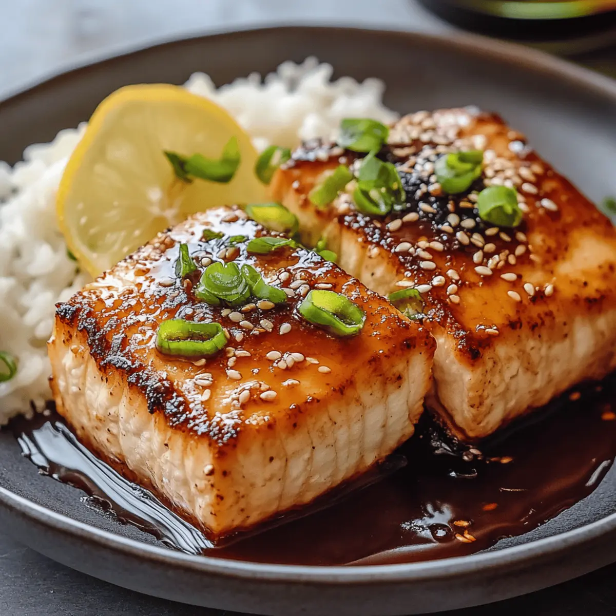 Baked Teriyaki Salmon