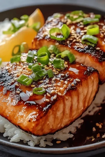 Baked Teriyaki Salmon