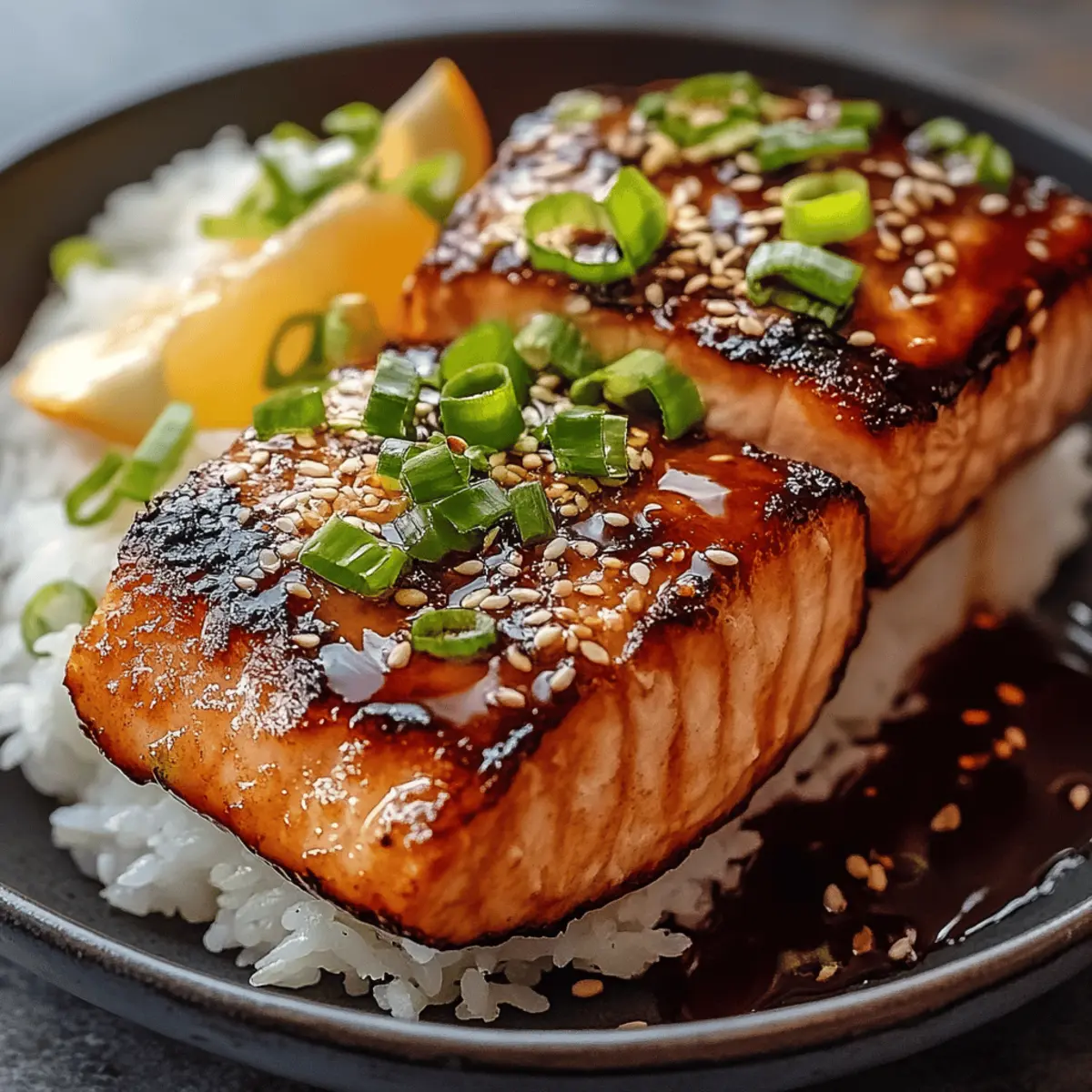 Baked Teriyaki Salmon