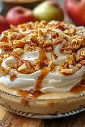 Caramel Apple Cheesecake Dip