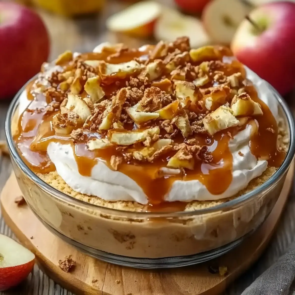 Caramel Apple Cheesecake Dip